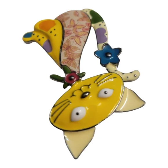 Cat Brooch - Picture 4 of 7